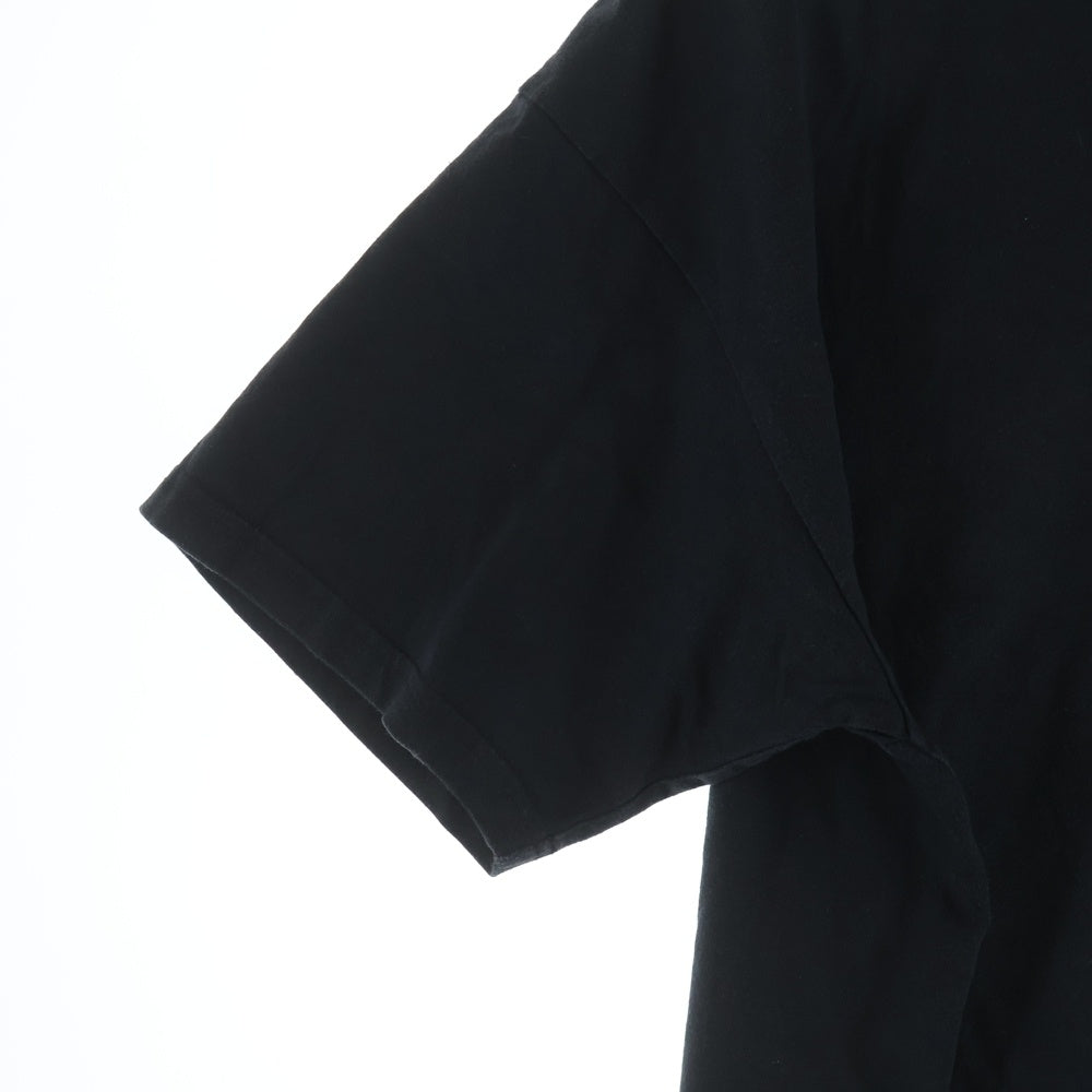 BALENCIAGA(バレンシアガ) 18SS SINNERS TEE シナー 刺? オーバーサイズ コットン 半袖Tシャツ ブラック 489862 TBV44