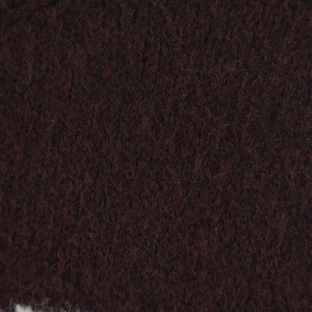 WTAPS(ダブルタップス) 25AW CREW NECK BVO / SWEATER / WOPL ウール混 クルーネックニットセーター バーガンディ 252MADT-KNM02