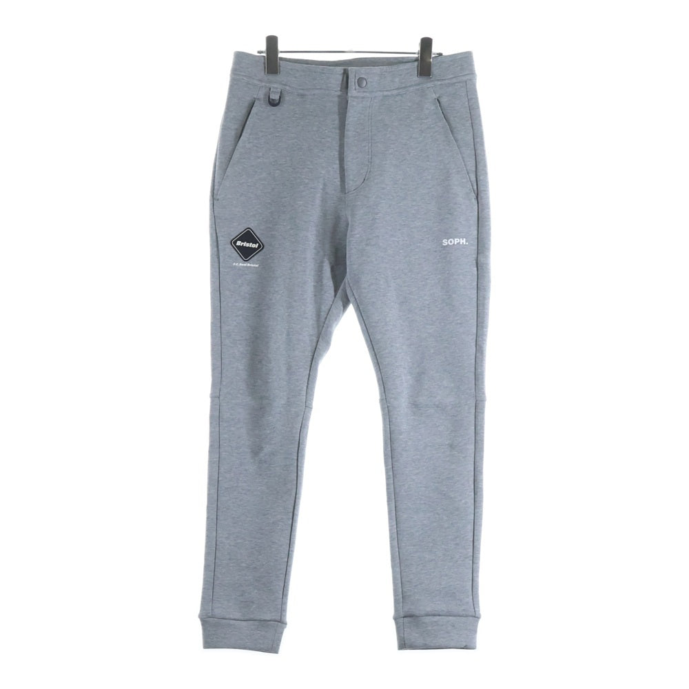 F.C.R.B./F.C.Real Bristol/FCRB(エフシーアールビー/エフシーレアルブリストル) 25SS TECH SWEAT TRAINING PANTS テックスウェット トレーニングパンツ グレー FCRB-250039