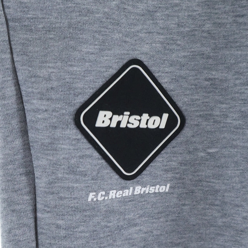 F.C.R.B./F.C.Real Bristol/FCRB(エフシーアールビー/エフシーレアルブリストル) 25SS TECH SWEAT TRAINING PANTS テックスウェット トレーニングパンツ グレー FCRB-250039