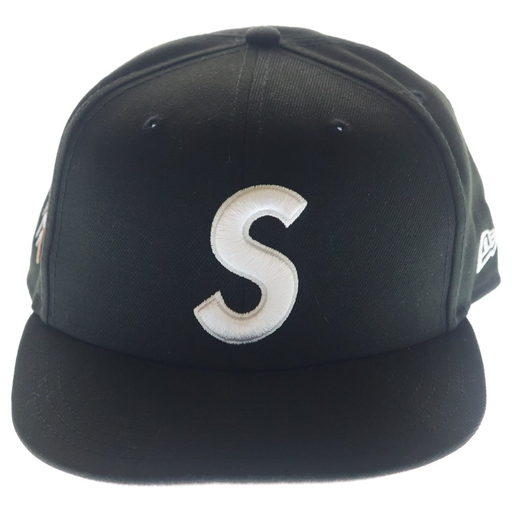 SUPREME(シュプリーム) 25AW ×NEW ERA Reaper S Logo Cap ニューエラ リーパー Sロゴ 6パネル ベースボールキャップ 帽子 ブラック