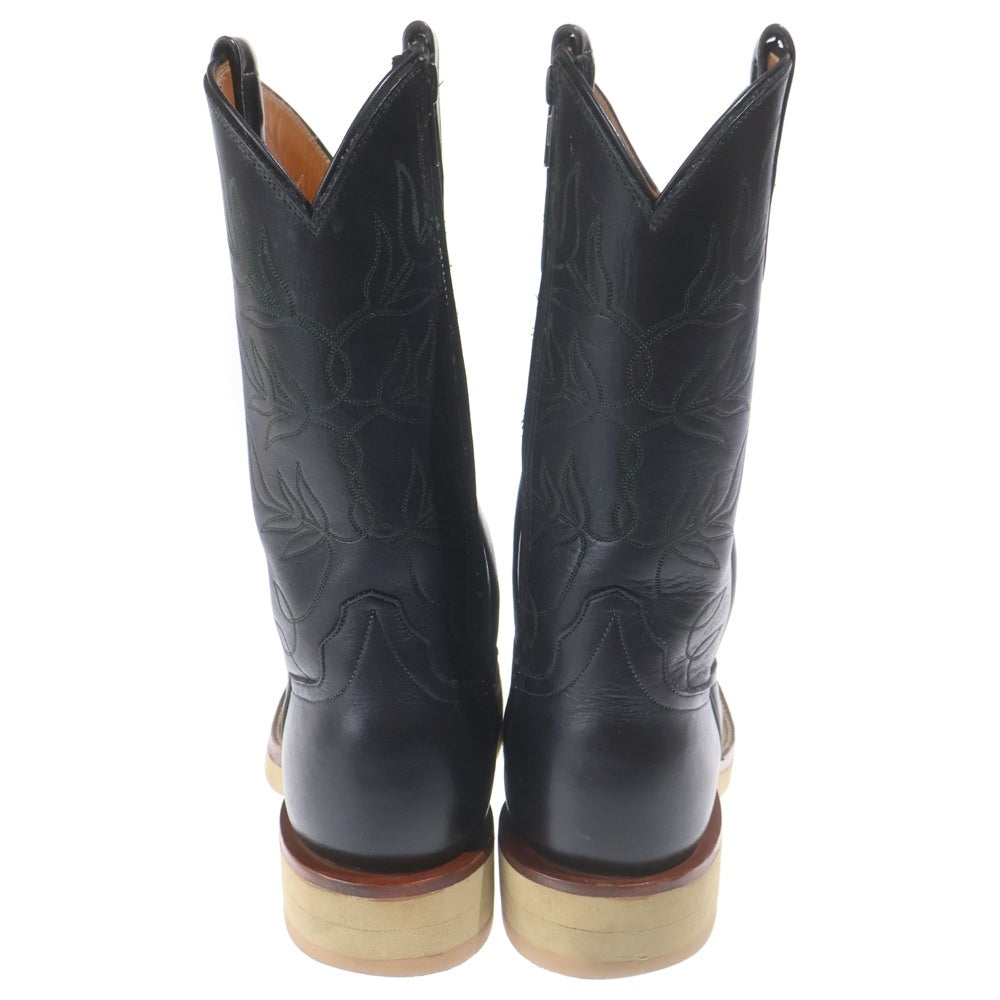 Rios Of Mercedes(リオスオブメルセデス) ROPER BOOTS ローパーブーツ レザーウェスタンブーツ ブラック