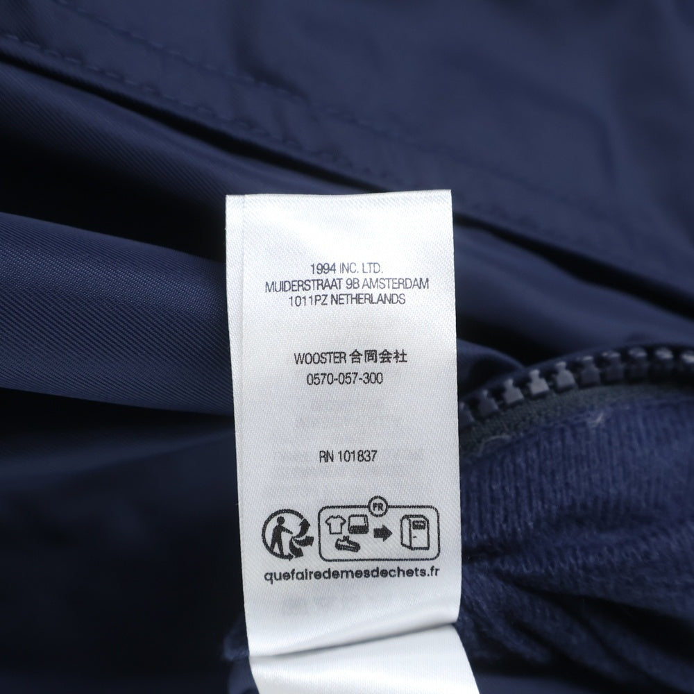 SUPREME(シュプリーム) 25AW Polartec Reversible Track Jacket ボックスロゴエンブロイダリー ポーラテック ボア ナイロン リバーシブル トラック ジャケット ネイビー/ブルー