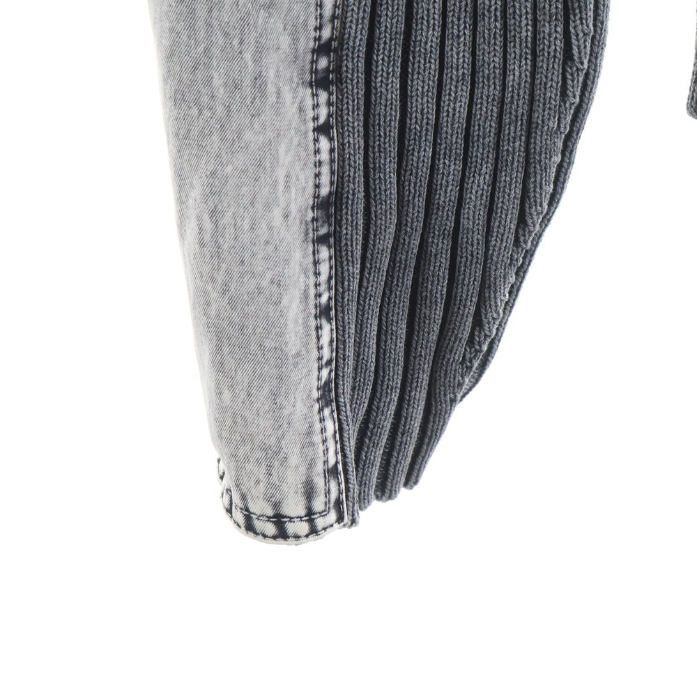 DIESEL(ディーゼル) 25SS K-MATTY ケーマッティ ジップアップ ニットカーディガン ブラック A17464 0QMAN