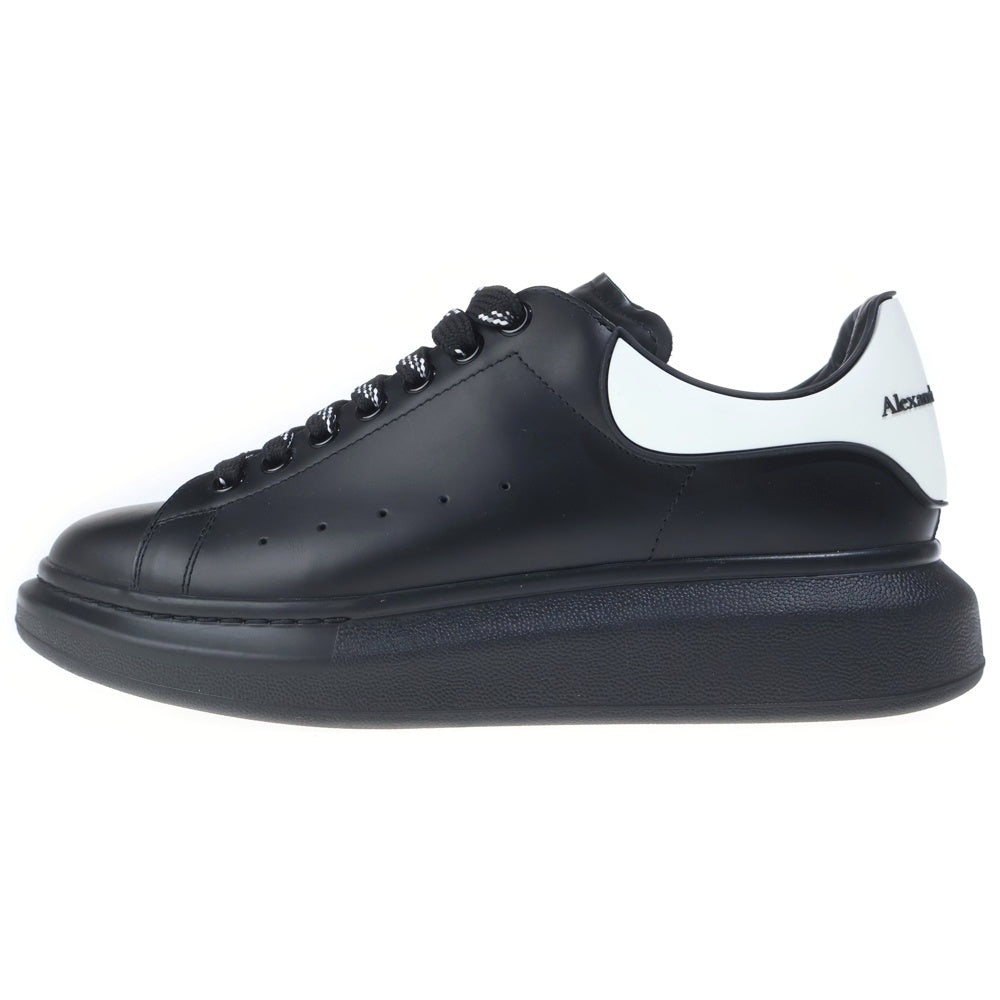 Alexander McQueen(アレキサンダーマックイーン) OVERSIZED SNEAKER オーバーサイズド バイカラー レザー ローカットスニーカー ブラック/ホワイト 625156