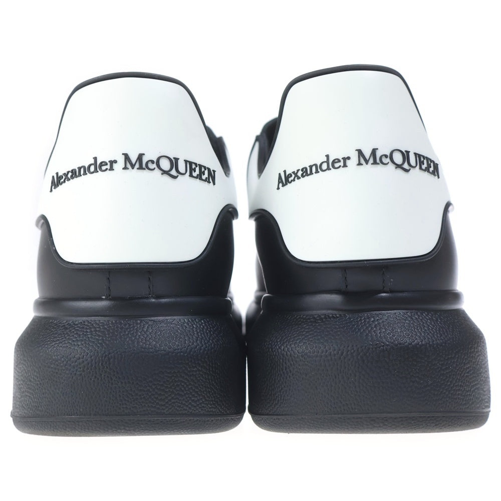 Alexander McQueen(アレキサンダーマックイーン) OVERSIZED SNEAKER オーバーサイズド バイカラー レザー ローカットスニーカー ブラック/ホワイト 625156
