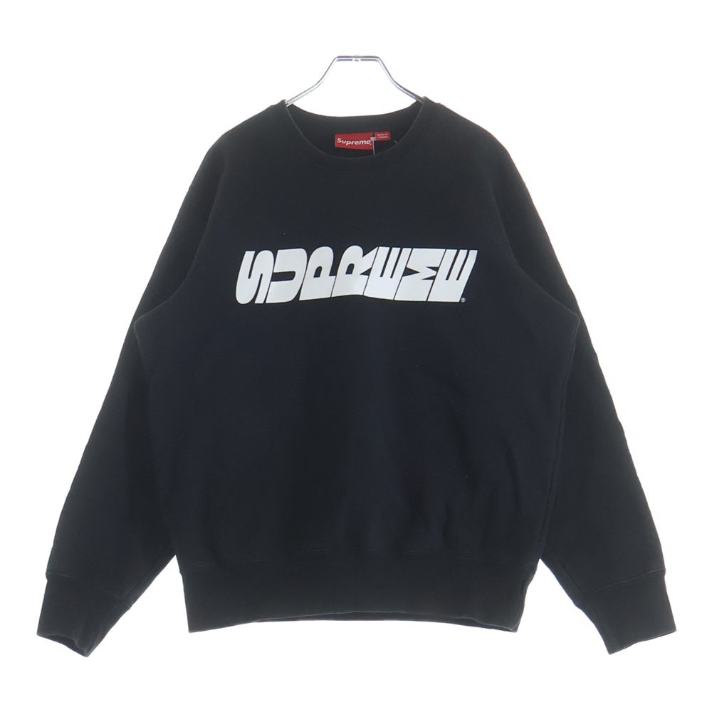 SUPREME(シュプリーム) 19AW Breed Crewneck ブリード ロゴ クルーネックスウェットシャツ トレーナー ブラック
