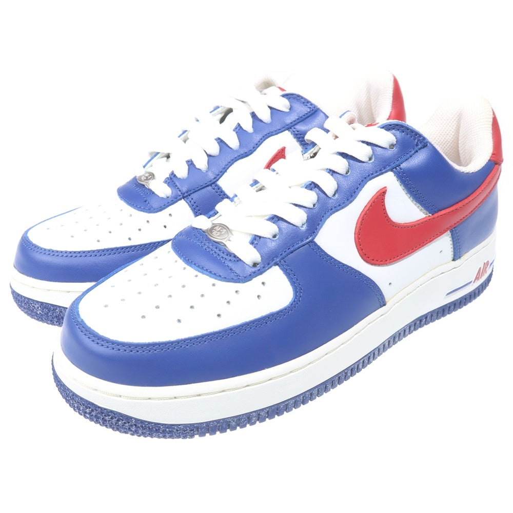 NIKE(ナイキ) 【観賞用 2004年製】 AIR FORCE 1 LOW INDEPENDENCE DAY エアフォース1 インディペンデンスデイ ローカットスニーカー ブルー/ホワイト US8.5/26.5cm 306353-164