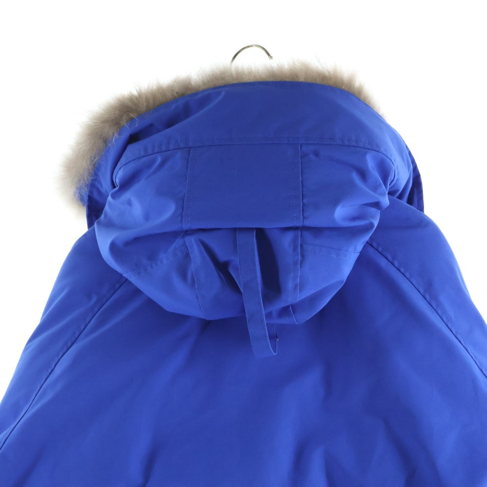 CANADA GOOSE(カナダグース) CHILLIWACK BOMBER PBI チリワックボンバー ナイロン ファーフーデッド ダウンジャケット ブルー 7999MPB