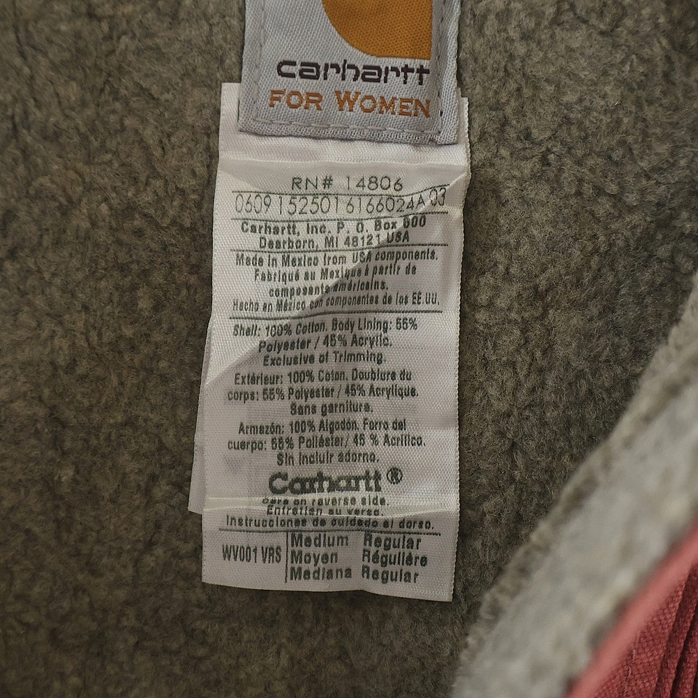 CARHARTT(カーハート) 00S Duck Vest ダック地 裏ボア ベスト ジャケット ヴィンテージ レッド WV001 VRS