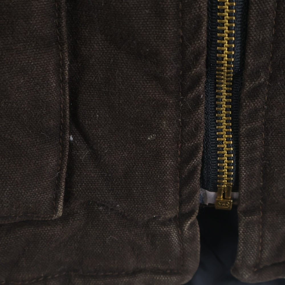 CARHARTT(カーハート) 10S Duck vest Arctic Quilt ダック地 キルティングベスト ジャケット ヴィンテージ ブラウン V02 DKB