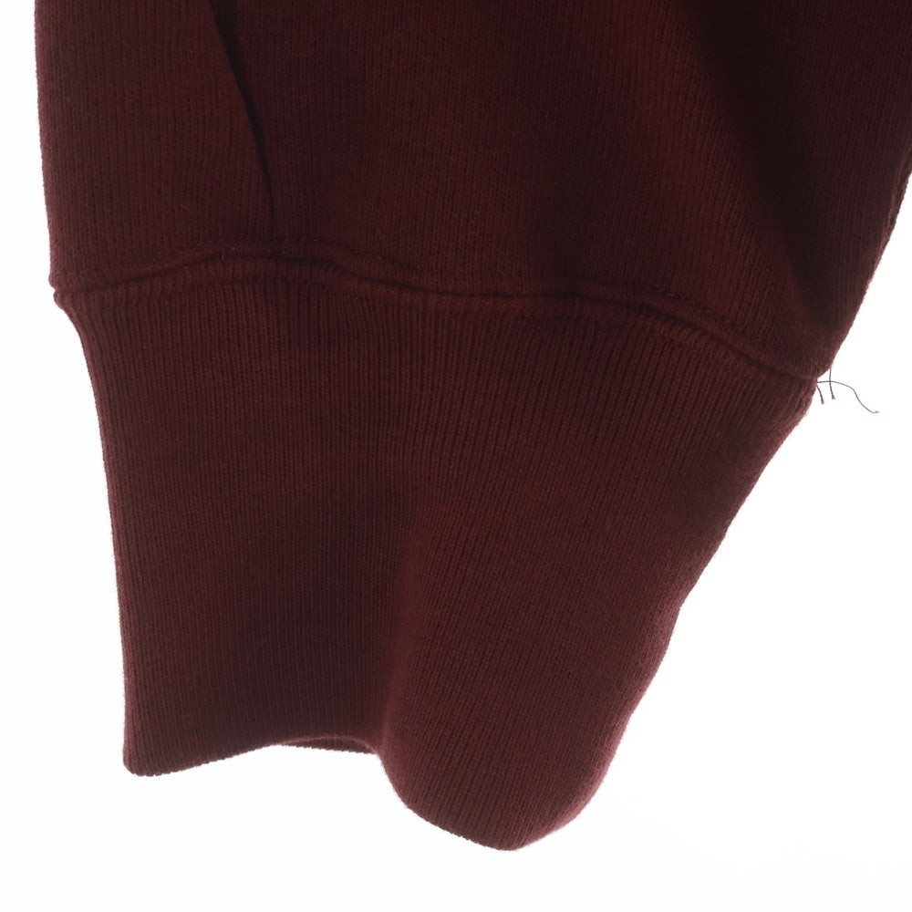CHAMPION(チャンピオン) 25AW×UNDERCOVER REVERSE WEAVE アンダーカバー リバースウィーブ ビーズロゴ プルオーバー パーカー レッド CWSC124
