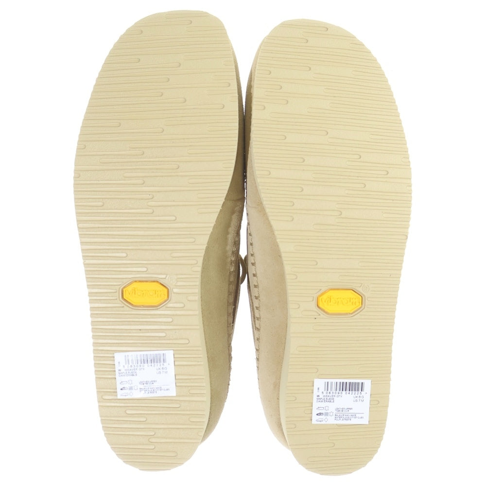 Clarks(クラークス) Weaver GTX ワラビー ゴアテックス メイプルスウェード ローカットスニーカー ベージュ 26171485