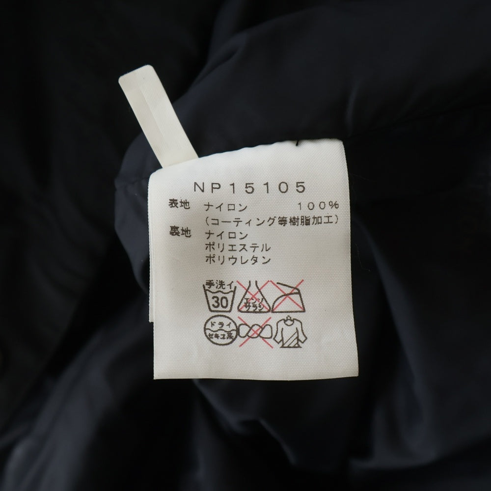 THE NORTH FACE(ザノースフェイス) MOUNTAIN JACKET GORE-TEX ロゴエンブロイダリー ゴアテックス ジップアップ フーデッド マウンテン ナイロンジャケット ブラック NP15105