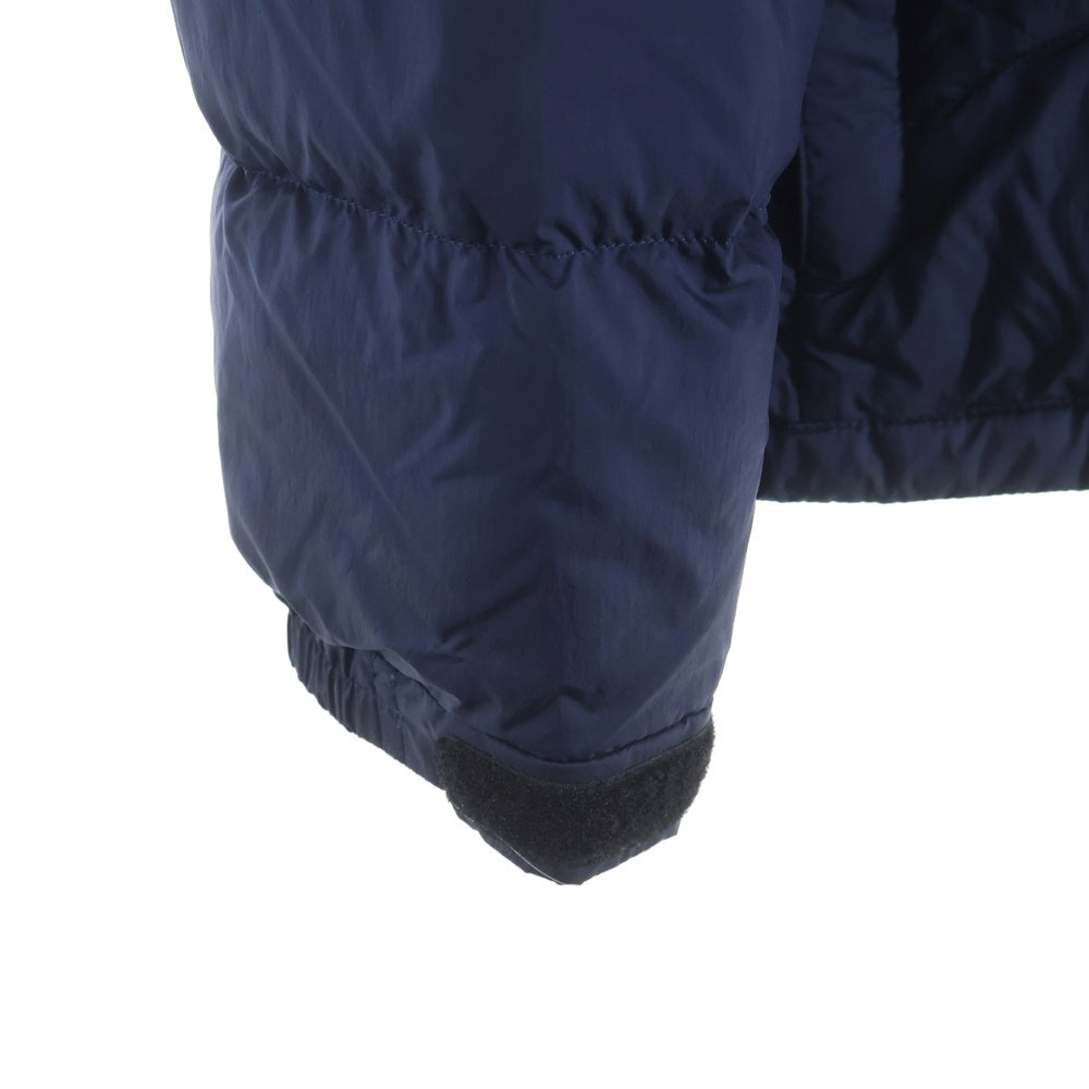 THE NORTH FACE(ザノースフェイス) ACONCAGUA JACKET ロゴエンブロイダリー アコンカグア ジップアップ ナイロン ダウンジャケット ネイビー ND91832