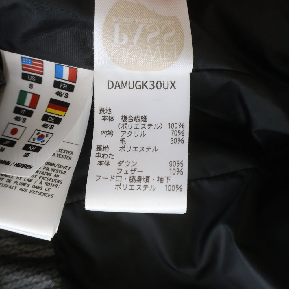 DESCENTE(デサント) 22AW MIZUSAWA DOWN JACKET MOUNTAINEER マウンテニア 水沢ダウンジャケット ブラック DAMUGK30UX