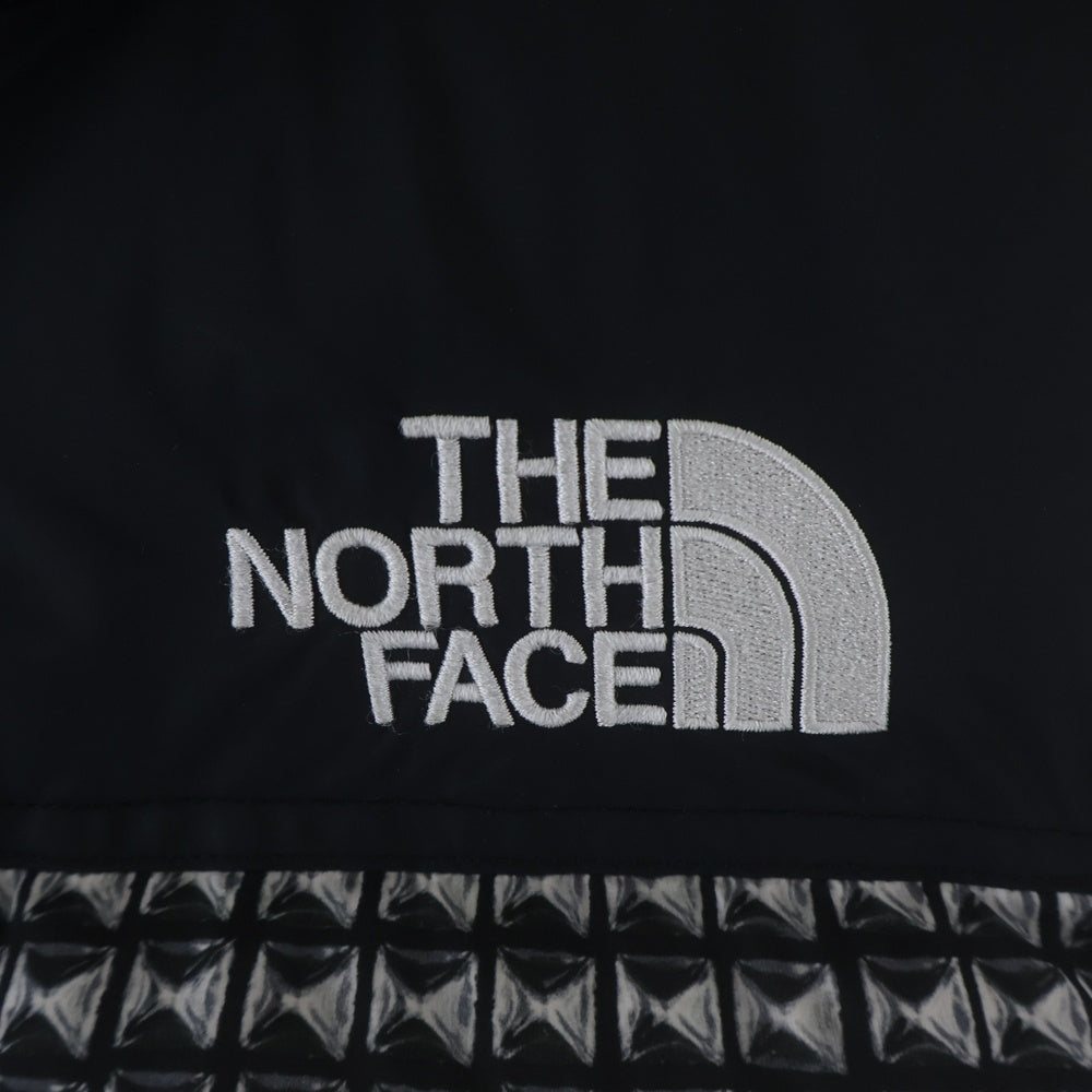 SUPREME(シュプリーム) 21SS×THE NORTH FACE Studded Nuptse Vest Black スタッズ ヌプシ ブラック ダウンベスト グレー/ブラック NF0A5IQX
