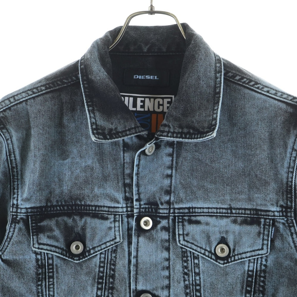 DIESEL(ディーゼル) SILENCE NOISE サイレンスノイズ デニム トラッカージャケット ブルー