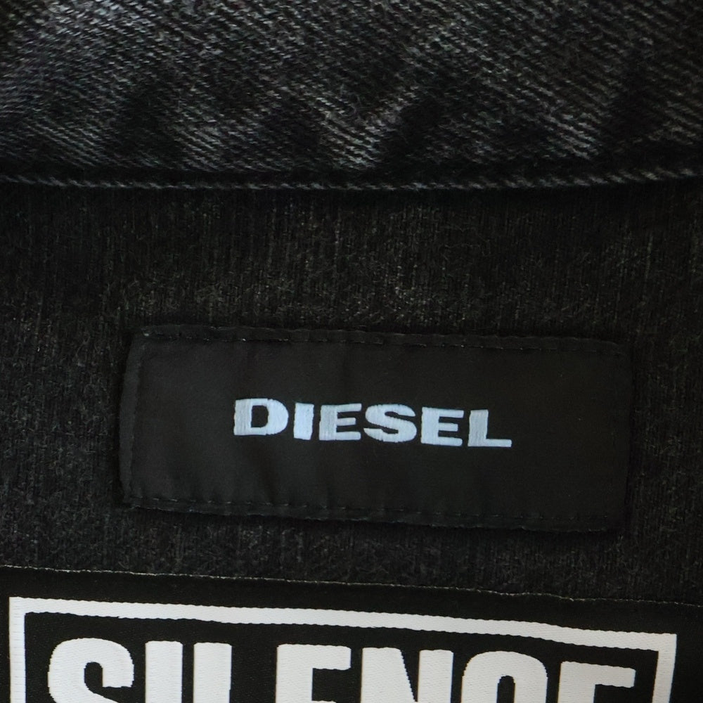DIESEL(ディーゼル) SILENCE NOISE サイレンスノイズ デニム トラッカージャケット ブルー