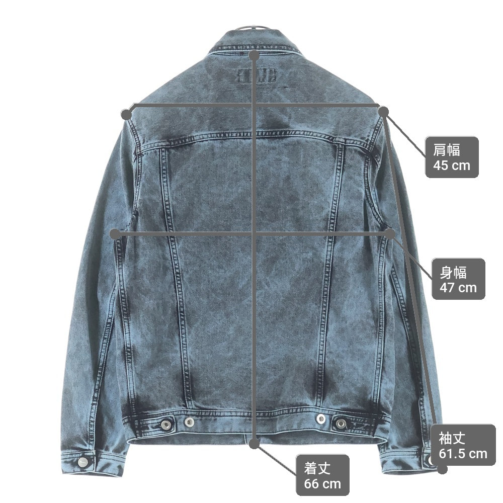 DIESEL(ディーゼル) SILENCE NOISE サイレンスノイズ デニム トラッカージャケット ブルー