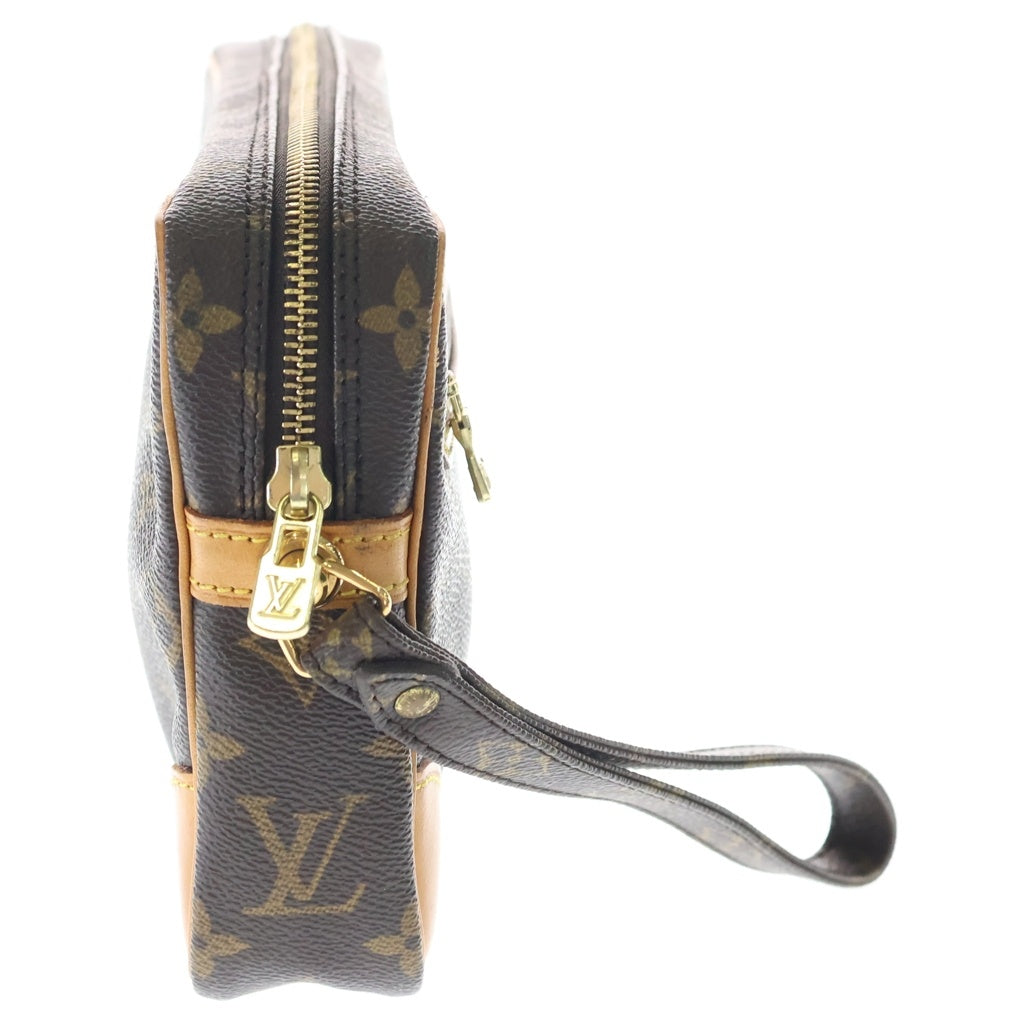 LOUIS VUITTON(ルイヴィトン) モノグラム マルリー ドラゴンヌ GM レザーセカンドバッグ ブラウン M51825 SL1913