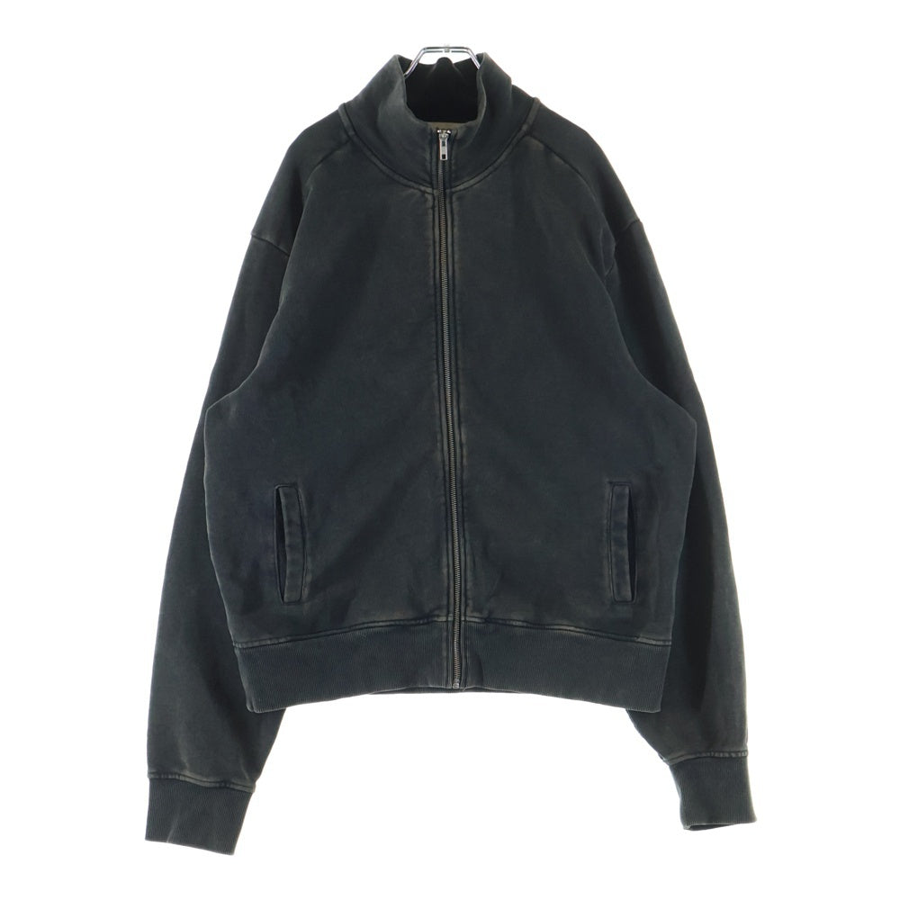 entire studios(エンタイア スタジオ) 26SS STANDARD TRACK JACKET ウォッシュ加工 スタンダード スウェットトラックジャケット グレー UNU-26-1038