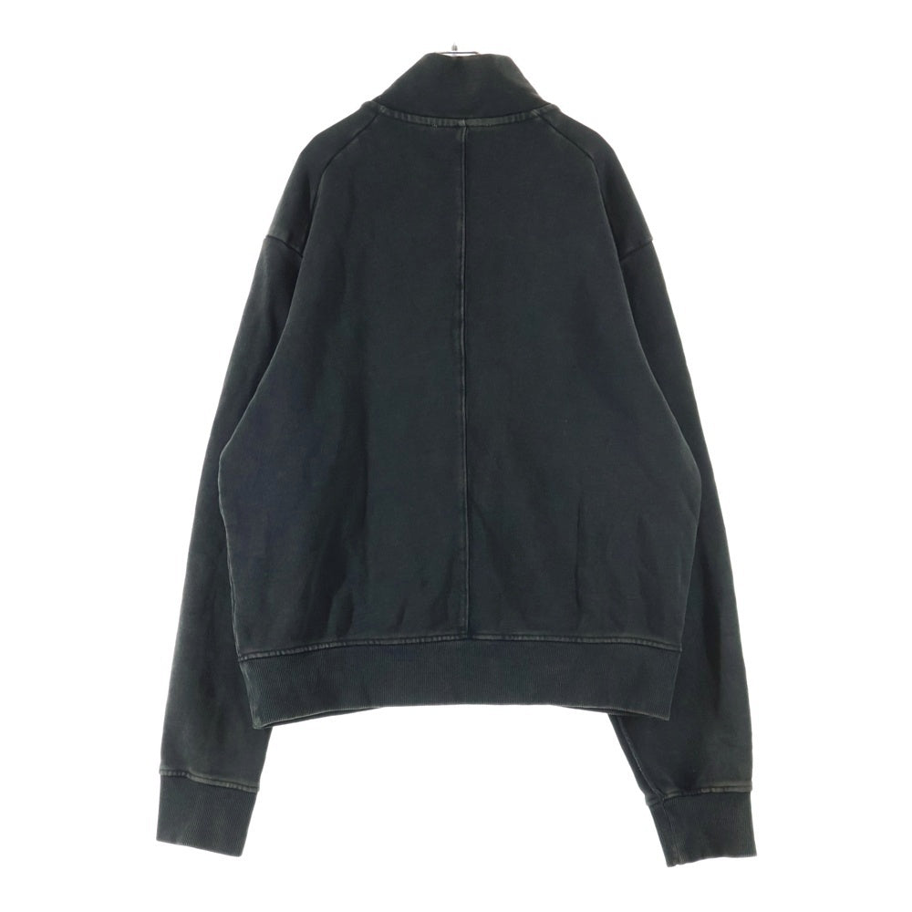 entire studios(エンタイア スタジオ) 26SS STANDARD TRACK JACKET ウォッシュ加工 スタンダード スウェットトラックジャケット グレー UNU-26-1038