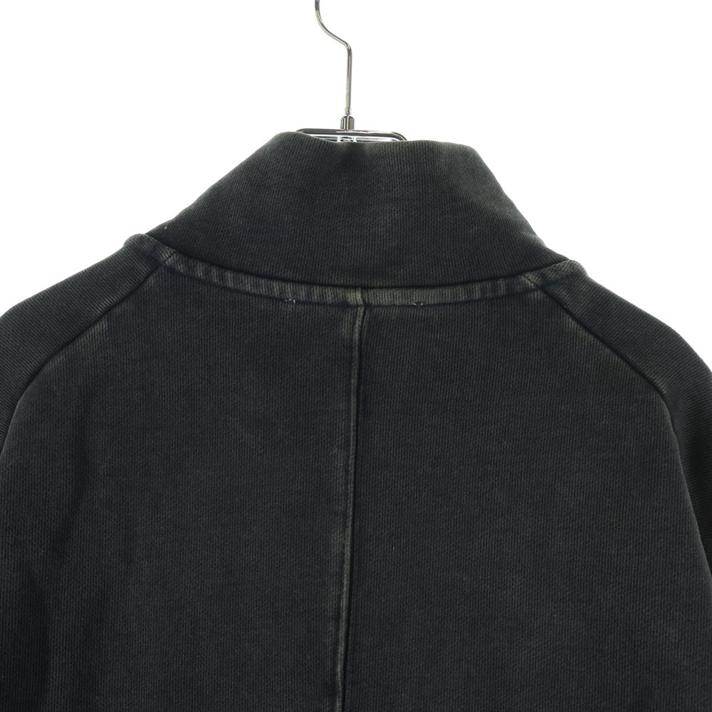 entire studios(エンタイア スタジオ) 26SS STANDARD TRACK JACKET ウォッシュ加工 スタンダード スウェットトラックジャケット グレー UNU-26-1038