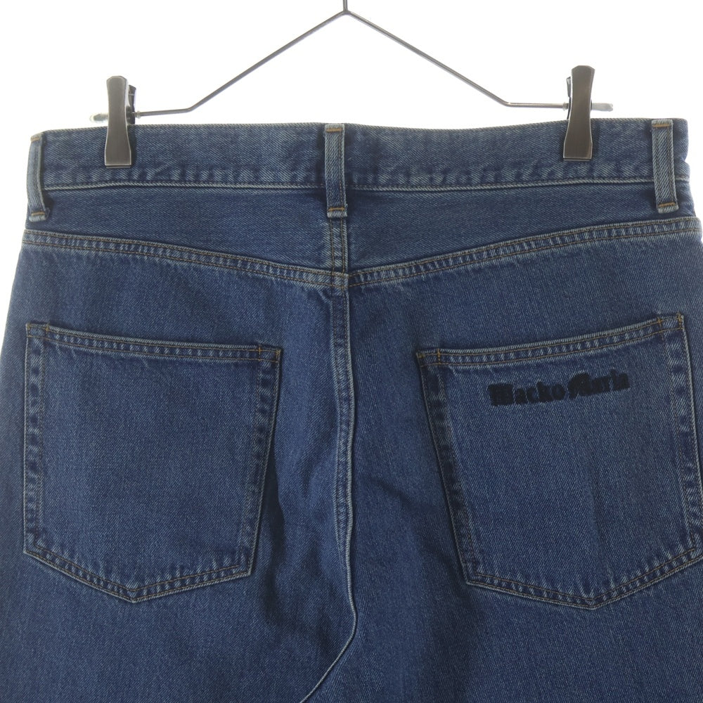 WACKO MARIA(ワコマリア) 25AW DENIM PANTS ロゴエンブロイダリー ジップフライ デニムパンツ ジーンズ インディゴ 25FW-WMP-PT03