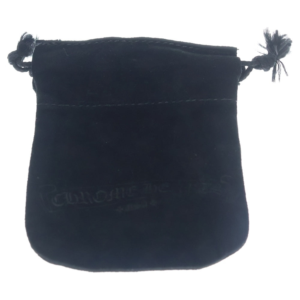 CHROME HEARTS(クロムハーツ) CHKE CHN TNYE W CH CRS タイニーE チョークチェーン ロザリオ ネックレス シルバー BCA226