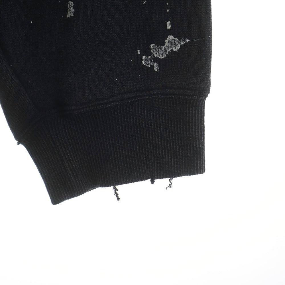 R13(アールサーティーン) R13 NEW YORK HOODIE ニューヨークフーディー パーカー ブラック R13MK005-096AH
