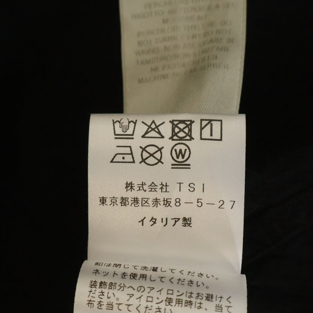 DRKSHDW(ダークシャドウ) 25AW LS LARRY JUMBO FOGPOCKET SHIRT ジャンボフォグポケット 長袖シャツ ブラック DU02E7298-CL