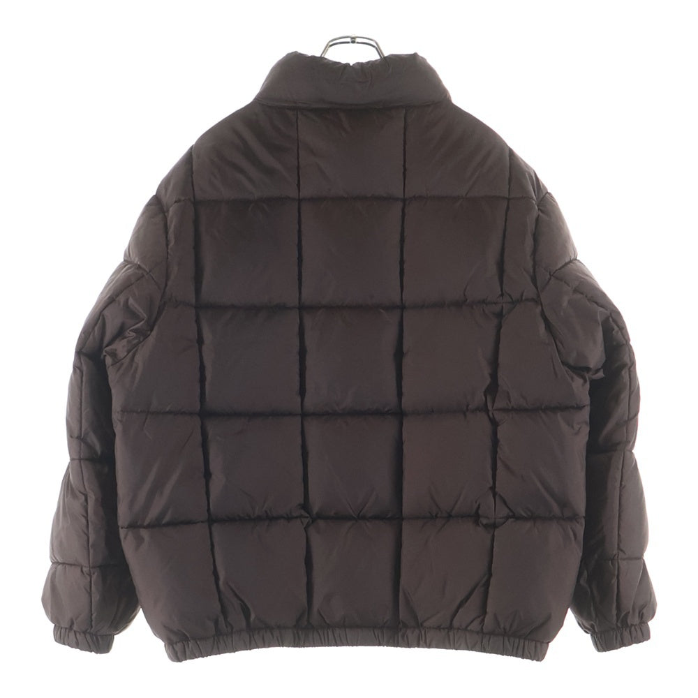 NO BRAND(ノーブランド) THEORIES OF ATLANTIS(セオリーズ) BRICK PUFFER JACKET フーデッドパファージャケット ブラウン