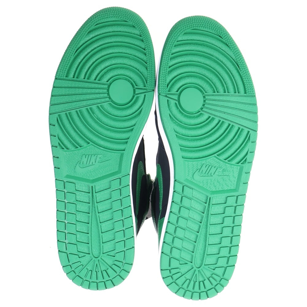 NIKE(ナイキ) AIR JORDAN 1 RETRO HIGH OG PINE GREEN エアジョーダン1 レトロ パイングリーン ハイカットスニーカー ブラック/グリーン US13/31cm 555088-030