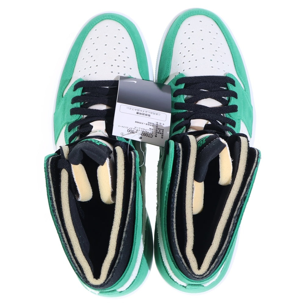 NIKE(ナイキ) AIR JORDAN 1 ZOOM CMFT STADIUM GREEN エアジョーダン1 ズーム コンフォート スタジアムグリーン ハイカットスニーカー グリーン US13/31cm CT0978-300