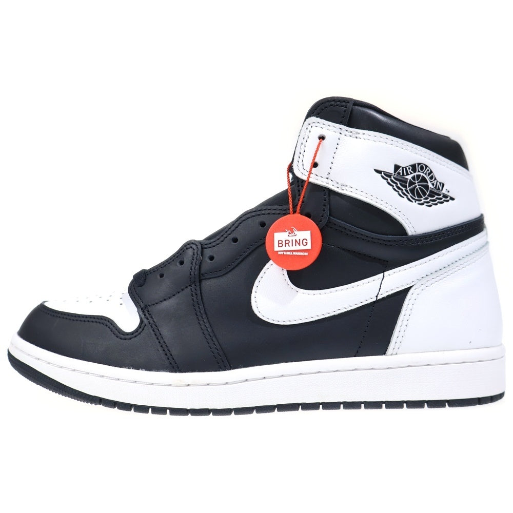 NIKE(ナイキ) AIR JORDAN 1 RETRO HIGH OG エアジョーダン1 レトロ ハイカットスニーカーブラック/ホワイト US12.5/30.5cm DZ5485-010