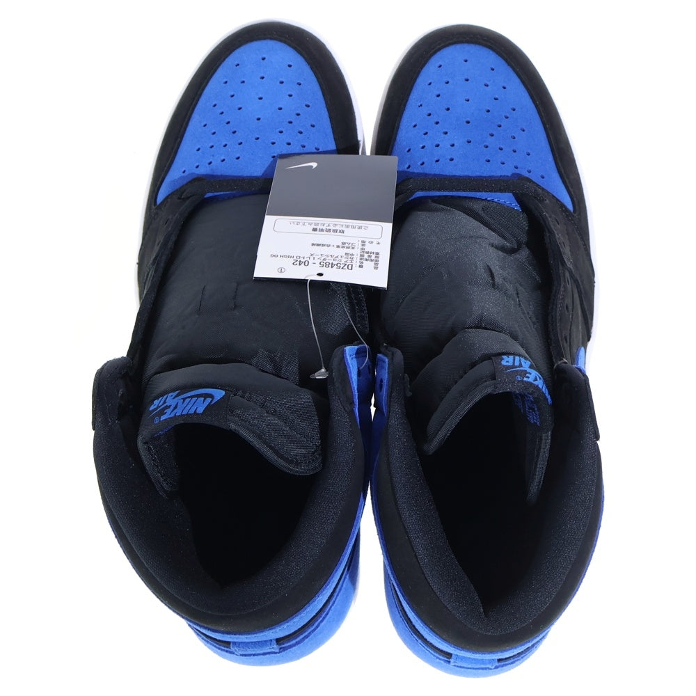 NIKE(ナイキ) AIR JORDAN 1 RETRO HIGH OG ROYAL REIMAGINED エアジョーダン1 レトロ ロイヤルリイマジンド ハイカットスニーカー ブルー/ブラック US12.5/30.5cm DZ5485-042