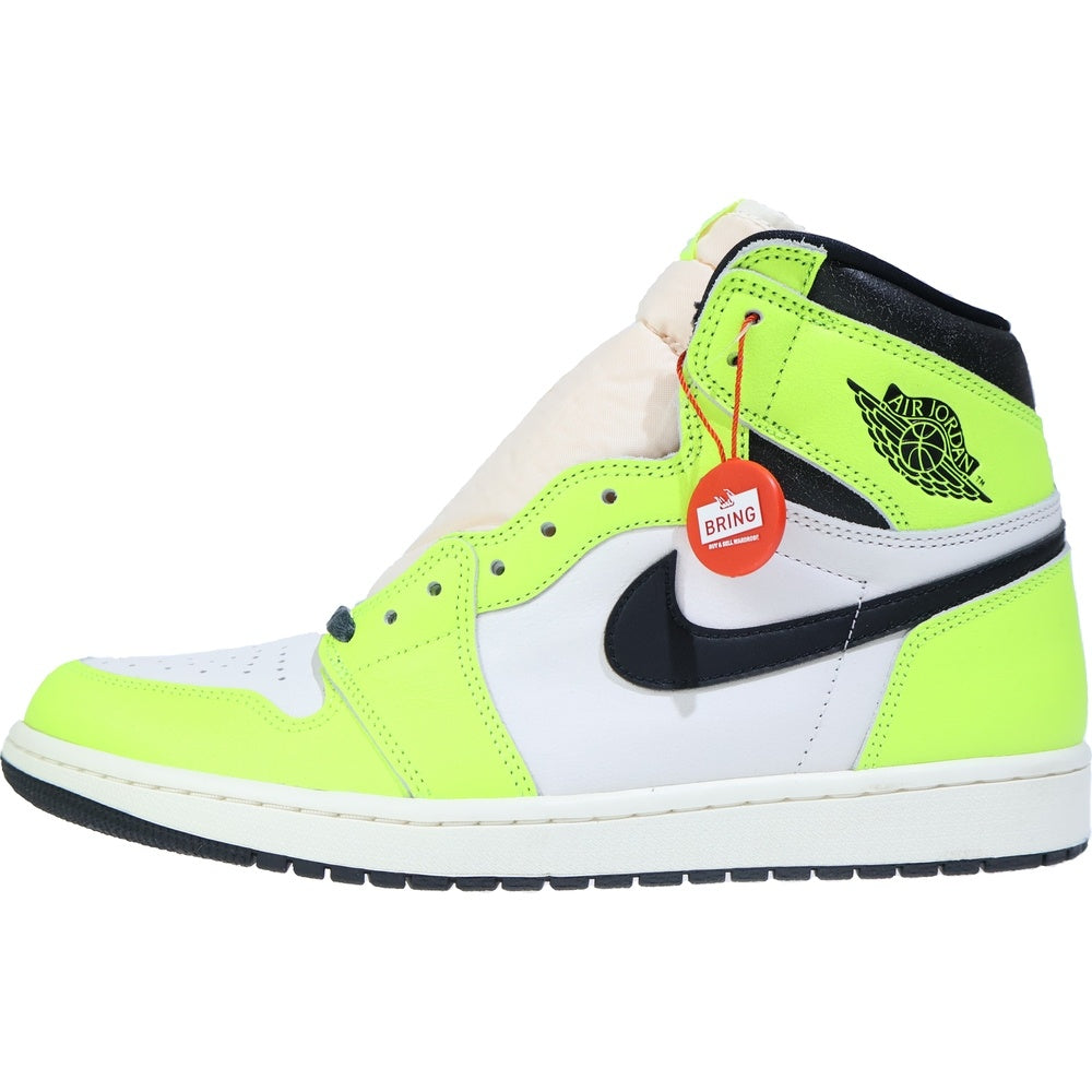 NIKE(ナイキ) AIR JORDAN 1 RETRO HIGH OG VOLT VISIONAIRE エアジョーダン1 レトロ ボルト ヴィジョネア ハイカットスニーカー イエロー/ホワイト US13/31cm 555088-702