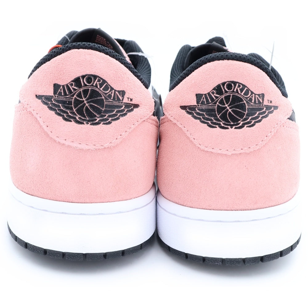 NIKE(ナイキ) AIR JORDAN 1 RETRO LOW OG BLEACHED CORAL エアジョーダン1 ブリーチドコーラル ローカットスニーカー ブラック/ピンク/ホワイト US13/31cm CZ0790-061