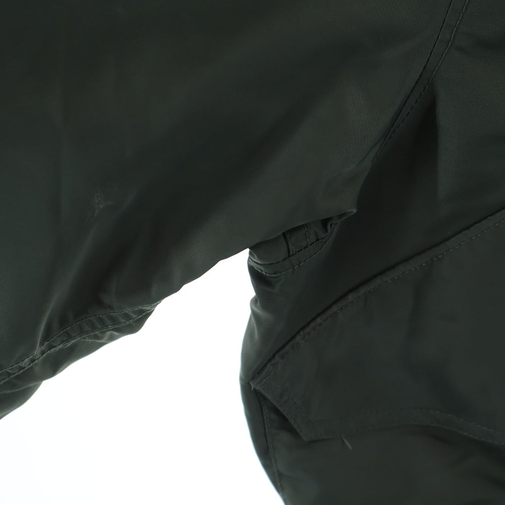 FRAGMENT DESIGN(フラグメントデザイン) ×CLANE BOA LAYER MA-1 クラネ ボアレイヤー ロゴプリント ボンバー フライトジャケット カーキ 19101-0121