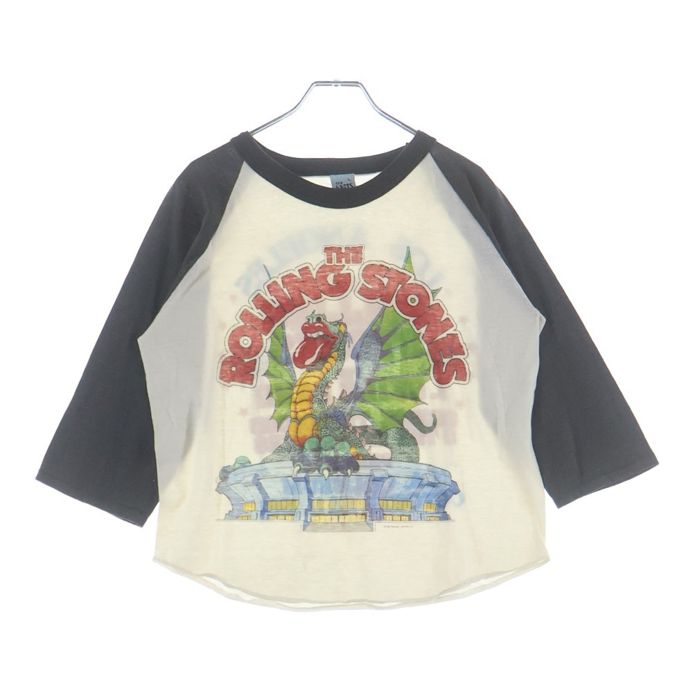 VINTAGE(ヴィンテージ) 80S VINTAGE THE ROLLING STONES AMERICAN TOUR 1981 LOS ANGELS BASEBALL TEE ヴィンテージ ローリングストーンズ アメリカンツアー ラグランスリーブ