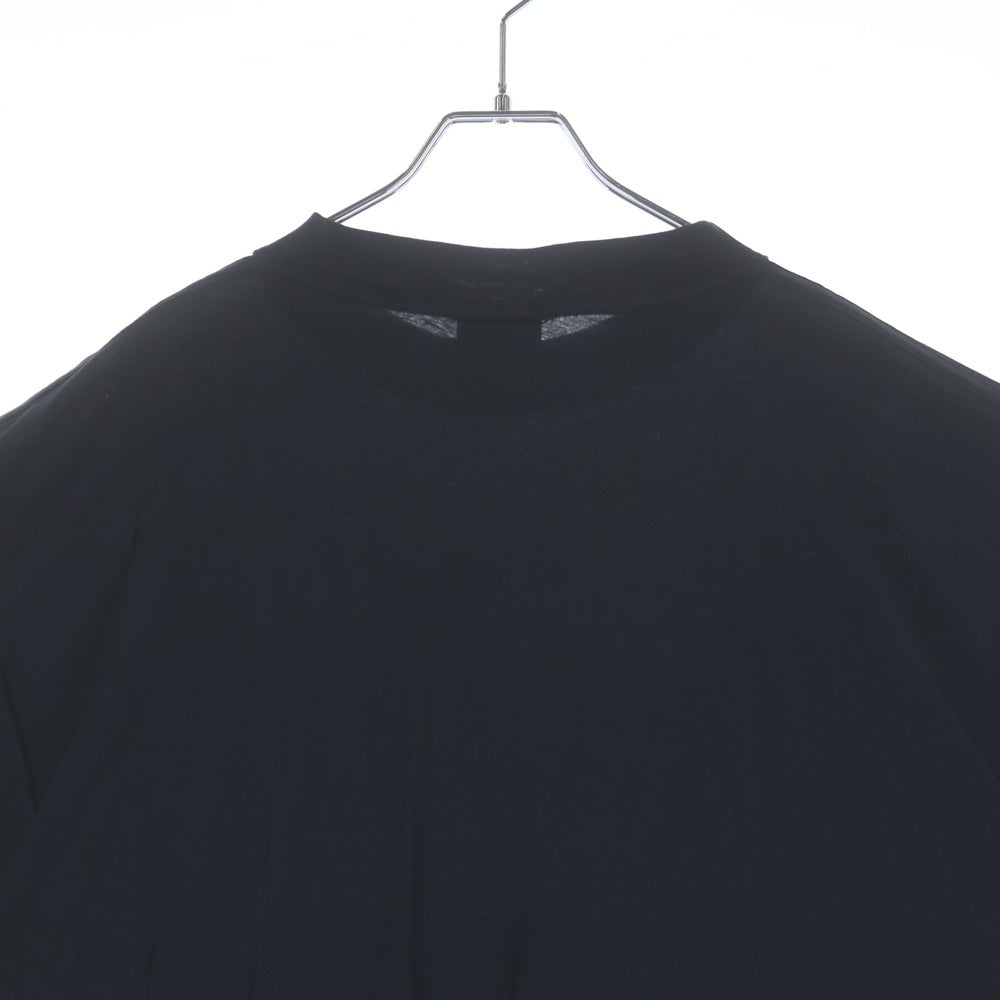 BALENCIAGA(バレンシアガ) Inside Out T-Shirt インサイドアウト ロゴプリントTシャツ 半袖カットソー ブラック 787358 TQVJ4
