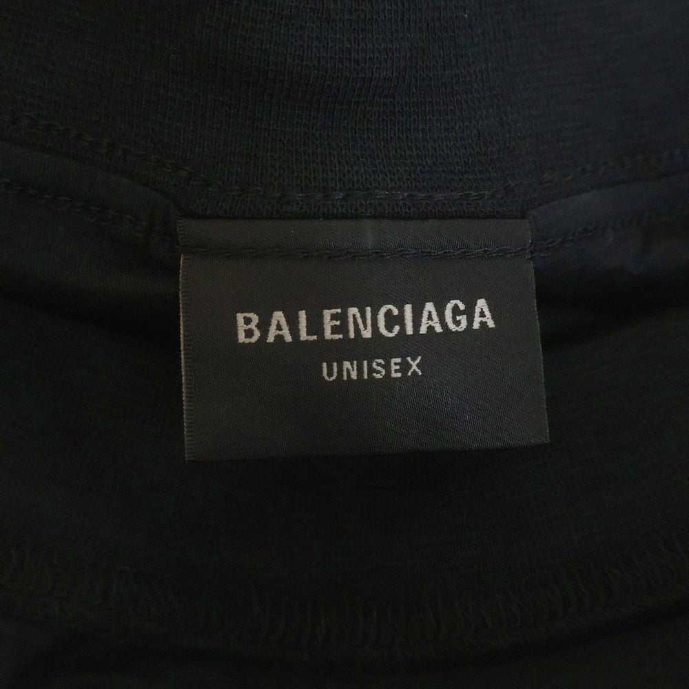 BALENCIAGA(バレンシアガ) Inside Out T-Shirt インサイドアウト ロゴプリントTシャツ 半袖カットソー ブラック 787358 TQVJ4