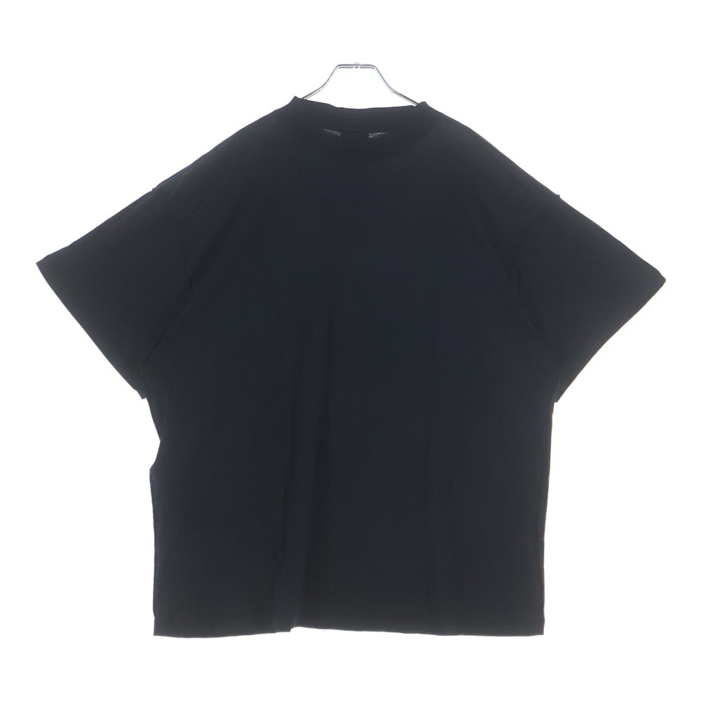 BALENCIAGA(バレンシアガ) Inside Out T-Shirt インサイドアウト ロゴプリントTシャツ 半袖カットソー ブラック 787358 TQVJ4