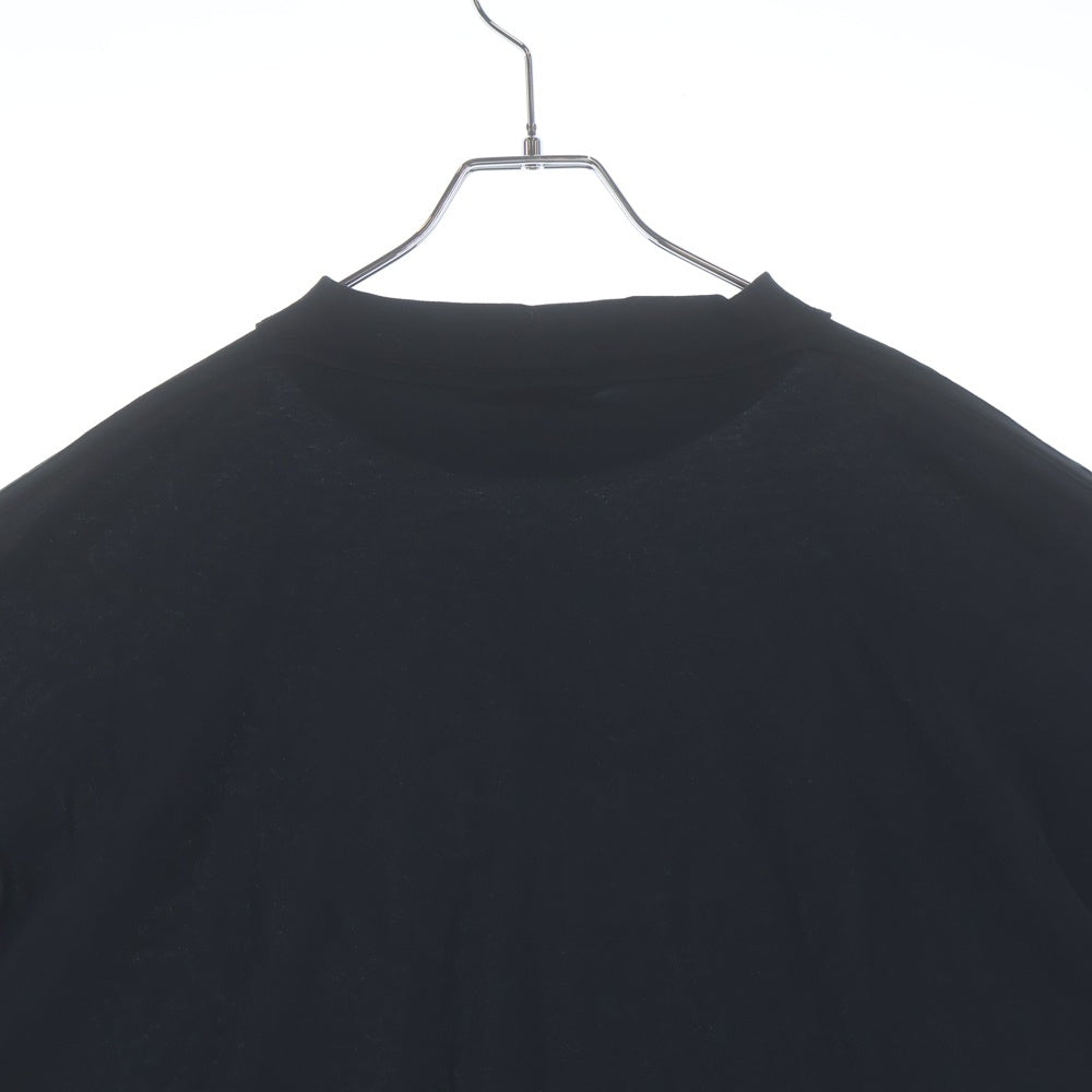 BALENCIAGA(バレンシアガ) Inside Out T-Shirt インサイドアウト ロゴプリントTシャツ 半袖カットソー ブラック 787358 TQVJ4