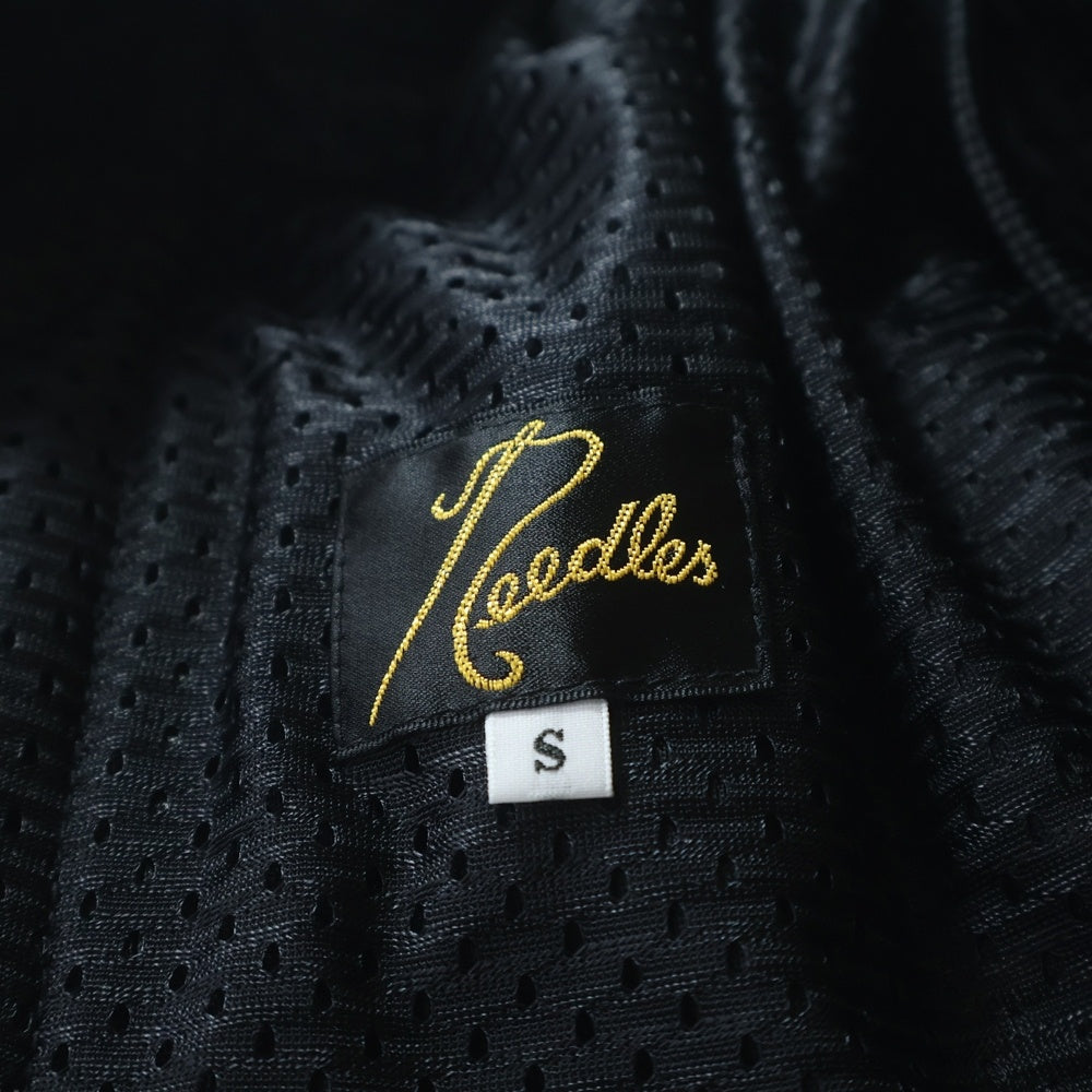 Needles(ニードルス) 23SS ×UNION POLY SMOOTH ユニオン ポリスムーズ スウェット トラックパンツ ブラック MR541