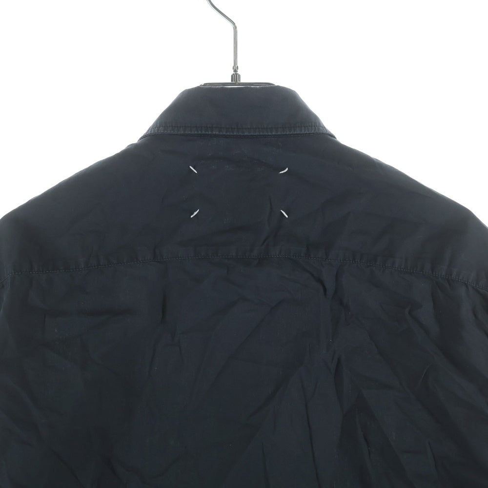Maison Margiela(メゾンマルジェラ) 16AW 4ステッチ ボタンアップ コットン ロングスリーブシャツ ブラック F3-431