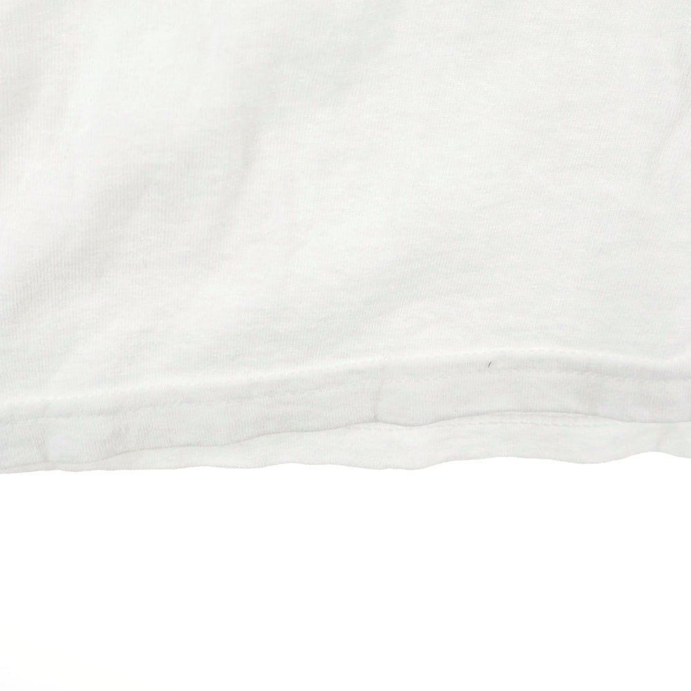 GEEKSRULE(ギークスルール) SERIAL EXPERIMENTS LAIN シリアルエクスペリメンツレイン シルクスクリーンプリント クルーネック半袖Tシャツカットソー ホワイト