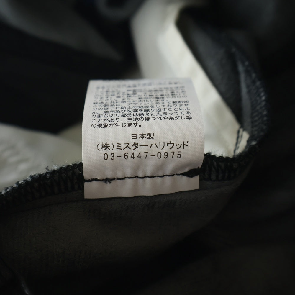 N.HOOLYWOOD(エヌハリウッド) 21SS ジップフライ フェイクレザー バギーショーツ ハーフパンツ ブラック 2221-CP50-025