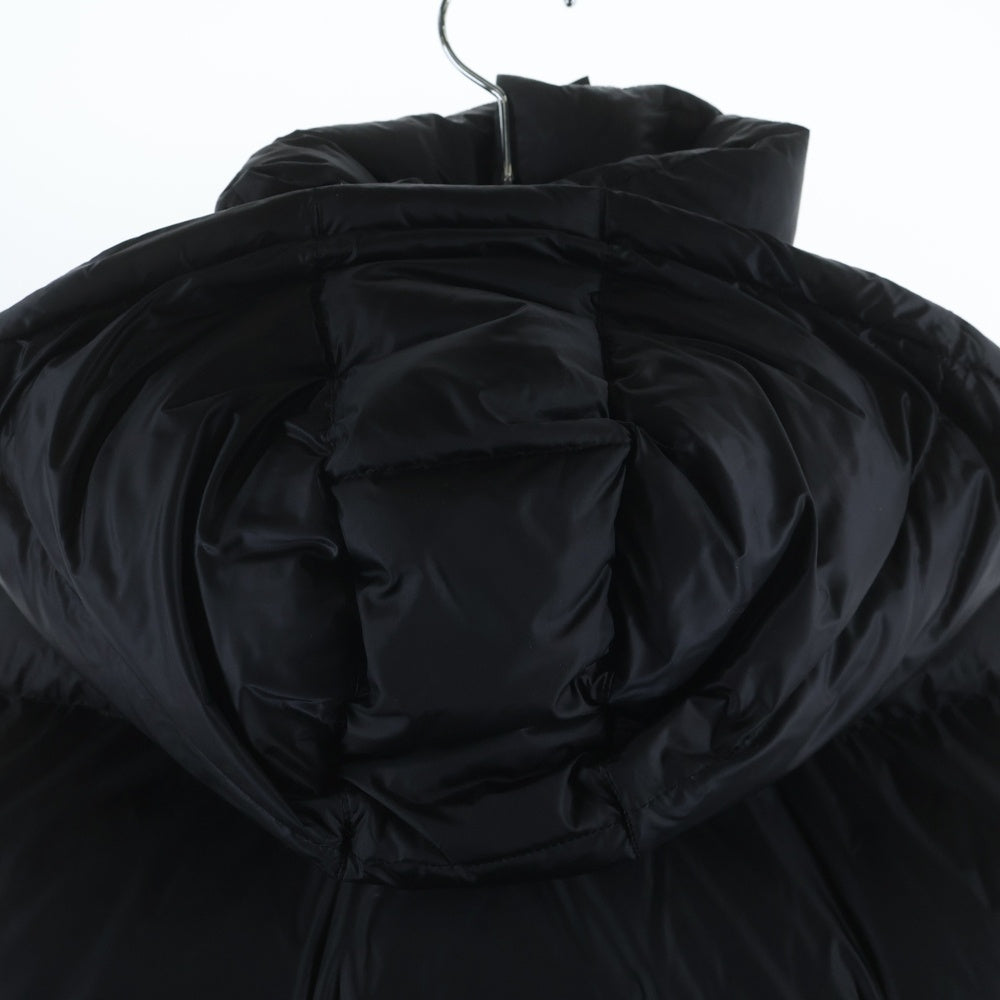 Sacai(サカイ) DOWN VEST フレアシルエット フーデッド ダウンベスト ブラック 17-03393